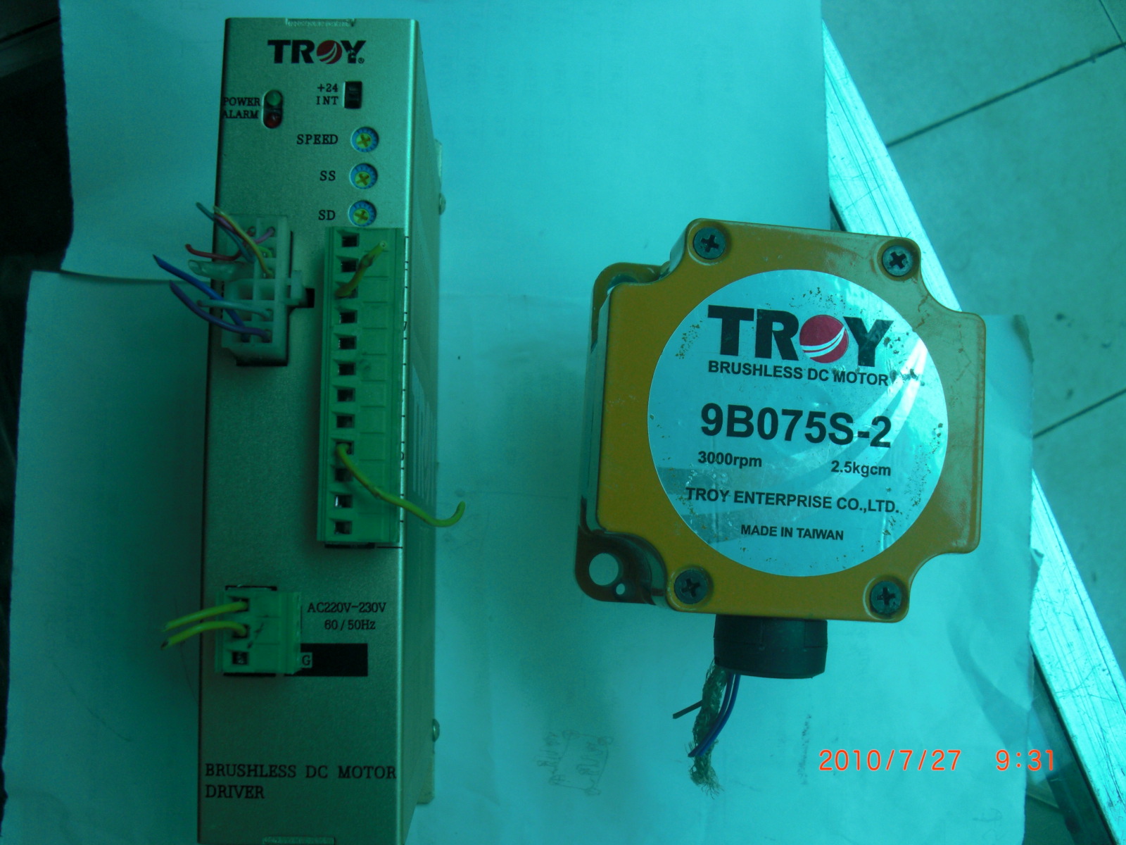TROY 马达驱动器 DB075-2 9B075S-2