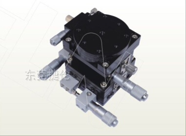 60*60 XYZθ轴 微调架 LTP60-LM-2手动可调平台 四轴光学位移平台
